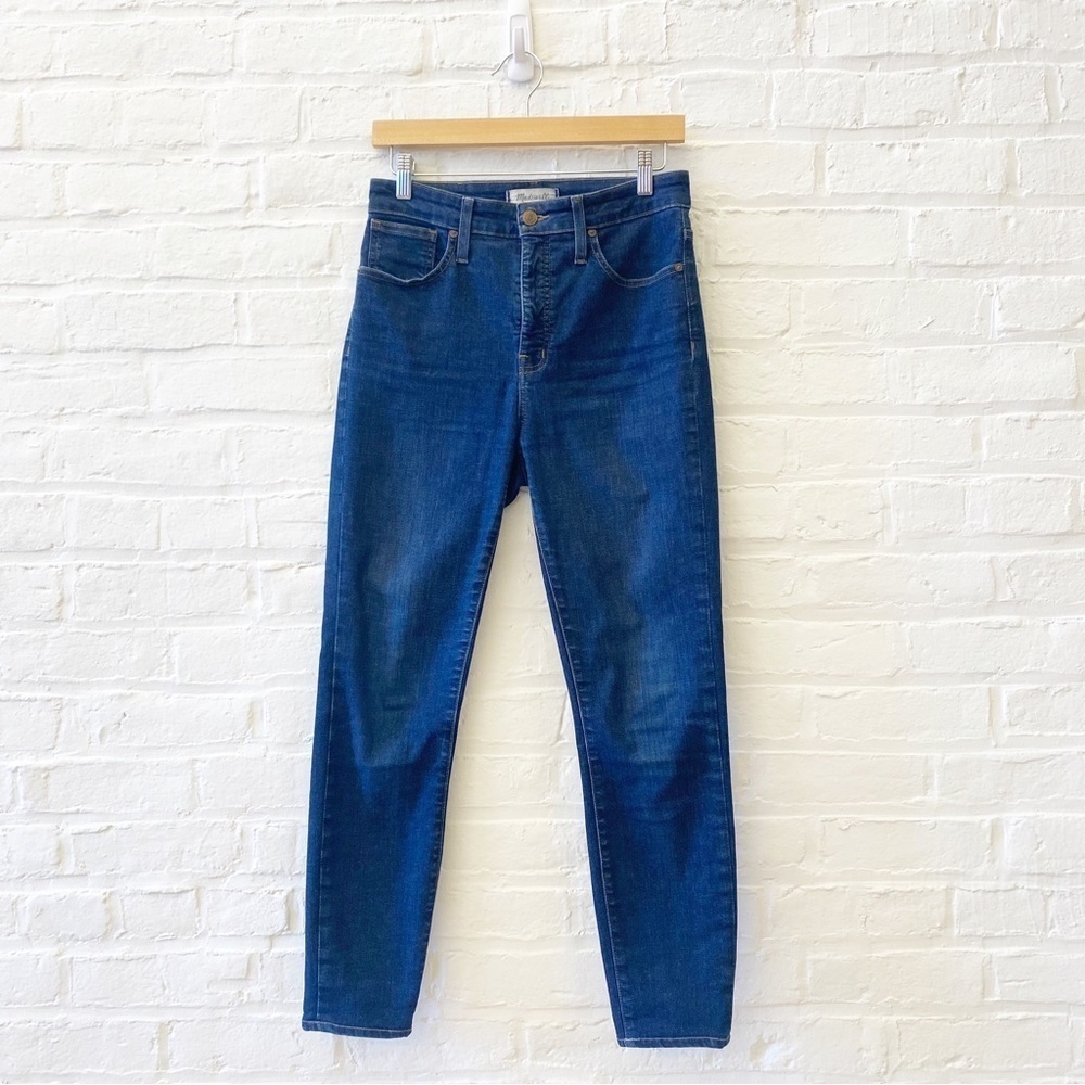 Madewell || Curvy High Rise Skinny Jeans Blue‎ 28